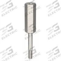 Standoff: Male x Female, 1 1/2 in Lg, Hex, Aluminum, Plain, 1/4 in Hex Wd, Aluminum, Aluminum, 10 PK (MPN CRR041244GR). Key specifications — Brand: APPROVED VENDOR.