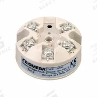 OMEGA RTD Sensor: -40°C to 85°C, Transmitter, 85°C Process Media Temp Measurement - Max (MPN TX12). Key specifications — Power Required: 4 to 20mA; Brand: OMEGA; Sensing Element Type: Transmitter; Series: TX; Temperature Accuracy: ±0.1°C; Temperature Range: -40 °C to 85 °C.
