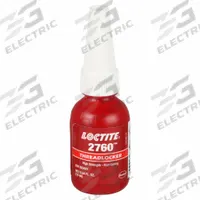 LOCTITE High-Strength Threadlocker: 2760, Red, 0.34 fl oz, Bottle, 1 EA, Red – High Strength (MPN 303441)