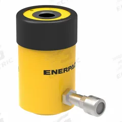 ENERPAC Hollow Cylinder: 12 ton Nominal Capacity, 1 5/8 in Nominal Stroke Lg, 0.77 in, Single Acting (MPN RCH1211). Key specifications — attr1099385: 0.77 in.