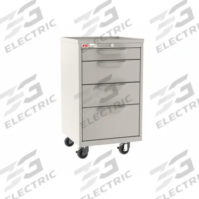 METRO Compact General Medical Supply Cart with Drawers: Polymer/Steel, Taupe - Compact General Medical Supply Carts with Drawers
