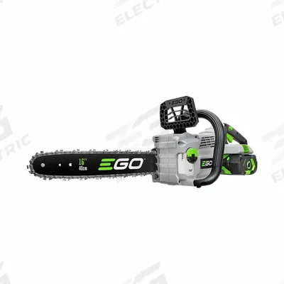 EGO Chainsaw: 16 in Bar Lg, Rear Handle, Auto Chain Oiler, 56 V, 40 cc - Battery-Powered Chainsaws