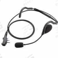 ICOM Surveillance Kit: Fits Icom, Behind-the-Head, Black, 1 Wires, Extended from Earpiece Mic, Wired (MPN HS95LWP). Key specifications — Connector Type: Two Pin; Compatible Radio Series: F1000; Push To Talk: No; Manufacturer Part Number: HS95LWP; Brand: ICOM.