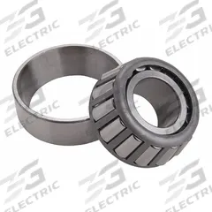 NTN Tapered Roller Bearing Assembly: 32004X, 20 mm Bore, 42 mm OD, 15 mm Cone Wd, 12 mm Cup Wd. Key specifications — Lubricant Material: Not Prelubricated; System of Measurement: Metric; Ring Material: Carbon Steel; Manufacturer Part Number: 32004X; Bearing Industry Number: 32004X; Brand: NTN; Cage Material: Pressed Steel.