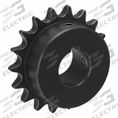 TSUBAKI Single Strand Sprocket: 40, For 1/2 in Chain Pitch, 1 in Bore Dia, 18 Teeth, Steel (MPN 40B18F-1). Key specifications — Brand: TSUBAKI.