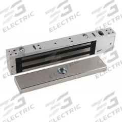 RUTHERFORD Electromagnetic Lock: 9 3/8 in Lg, 1 7/8 in Wd, 1 in Ht (MPN 8371 DSS 28). Key specifications — Release Delay: Instantaneous; Series: 8; Material: Aluminum; Brand: RUTHERFORD.
