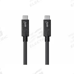 MONOPRICE USB Cable: Type C End 1, Type C End 2, Black, 1.6 ft Lg, 3.1 USB Specification, USB Cable (MPN 27923). Key specifications — End 1 Connection Type: Type C; Color: Black; Brand: MONOPRICE; Product Type: USB Cable; End 2 Connection Type: Type C.