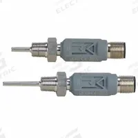 OMEGA Temperature Probe Extension Leads: 1/2 in NPT, -50°C to 120°C, 24 mm Probe, RTD (MPN M12TXC-PT100-3MM-24MM-1/8NPT). Key specifications — Power Required: 4 to 20mA; Brand: OMEGA; Sensing Element Type: RTD; Series: M12TXC; Temperature Accuracy: ±0.2°C or ±0.2%; Temperature Range: -50 °C to 120 °C.