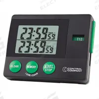 TRACEABLE Digital Timer: Memory Recall, 7/8 in x 2 1/8 in x 2 3/4 in, 7/8 in Overall Dp, LCD (MPN 5006). Key specifications — Clock Function Included: Yes; Count Direction: Count Down; Features: Memory Recall; Digital Display Screen Type: LCD; Alarm Type: Audible; Brand: TRACEABLE; Maximum Time Setting: 23 hrs, 59 minutes, 59 seconds.