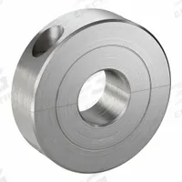 CLIMAX METAL PRODUCTS Shaft Collar: 2-Piece, Inch, Round, Clamp-On, 3/8 in Bore Dia, Stainless Steel (MPN H2C-037-S). Key specifications — attr671628: CLIMAX METAL PRODUCTS.