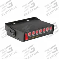 GROTE Vehicle Light Controller: Controller, Steel, 3 13/16 in Lg, 2 5/16 in Ht, 6 29/32 in Wd (MPN 98522). Key specifications — Brand: GROTE; Compatible with Manufacturer Model Number: 78200; Material: Steel; Product Type: Controller.