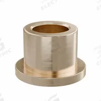 Flanged Sleeve Bearing: Bronze, SAE 841, 12 mm Bore, 18 mm OD, 16 mm Lg, -35°F to 300°F, 5 PK (MPN FFM1218-16B). Key specifications — System of Measurement: Metric; Material Grade: SAE 841; Flange Type: Flanged; Brand: OILITE.