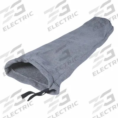 ULTRATECH Pipe Filter Sock: Filters Oil/Sediment, 16 in Ht, 60 in Lg - Pipe Filter Socks