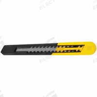 STANLEY Snap-Off Utility Knife: 5 in Overall Lg, Textured, 13 Segments, 0 Blades Stored, Black (MPN 10-150). Key specifications — attr307932: Textured; attr307935: Black; attr307939: Plastic; attr307957: Straight; attr324893: STANLEY.