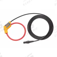 FLUKE Flexible Current Probe: CAT III 1000V/CAT IV 600V, Proprietary, AC Current, 0 A to 1,500 A (MPN I17XX-FLEX1.5KIP/4PK). Key specifications — Connector Type: Proprietary; Safety Rating: CAT IV 600V; Brand: FLUKE.