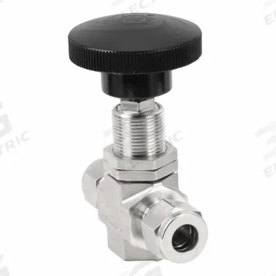 HAM-LET Plumbing Needle Valves: Inline Valve Body, 316 Stainless Steel, Integral Bonnet - Stainless Steel Straight-Body Needle Valves