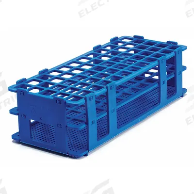 SP SCIENCEWARE Tube Rack: 4 1/8 in Overall Wd, 2 1/2 in Overall Ht, 9 3/4 in Overall Lg - Lab Storage Racks