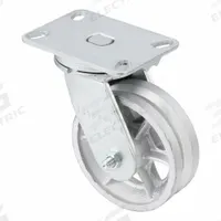 APPROVED VENDOR Plate Caster: Swivel, Iron, 6 in Wheel Dia, 2 in Wheel Wd, 8 in Mounting Ht, Slot (MPN P23S-C060R-16-VG1). Key specifications — attr1100373: APPROVED VENDOR.