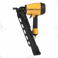 BOSTITCH Air Nail Gun: Framing, 21°, Plastic, 3/8 in NPT, Combo, Strip Collation, 64 Nail Capacity (MPN BTF83PL). Key specifications — attr1320923: BOSTITCH; attr1320894: Combination.