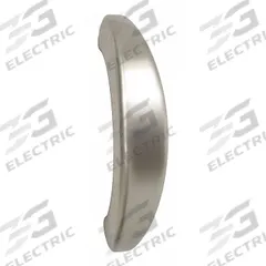KINGSWAY GROUP Pull Handle: Thru-Bolt, Aluminum, Silver, M8 Screw Size, 0.375 in, 3.25 in Grip Lg (MPN KG31). Key specifications — Brand: KINGSWAY GROUP; Projection Type: Non-Recessed; Material: Aluminum; Finish: Satin Nickel; Color: Silver; Folding Type: Fixed; Mounting Type: Thru-Bolt; Screw Size: M8.