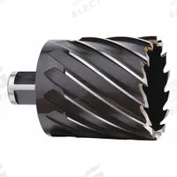 MILWAUKEE Annular Cutter: 1 11/16 in Cutter Dia, 2 in Max Cutting Dp, Black Oxide, High Speed Steel (MPN 49-59-2169). Key specifications — attr253884: No; attr253885: Black Oxide; attr253886: High Speed Steel; attr253887: Weldon Flat; attr253888: Fractional Inch; attr277149: MILWAUKEE.