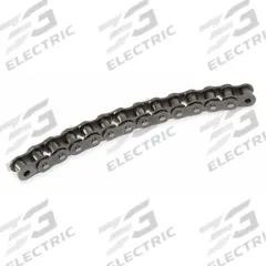 TSUBAKI Roller Chain: Single Strand, 35, 3/8 in Pitch, Steel, 10 ft Overall Lg, Riveted Pin, Steel (MPN 35CURB). Key specifications — Brand: TSUBAKI.