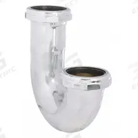 APPROVED VENDOR Bend: Brass, Chrome-Plated, Silver, 1 1/2 in Nominal Pipe Size, 5 1/2 in Overall Lg (MPN 1PNL9). Key specifications — Finish: Chrome-Plated; Includes: Slip Nut and Washer; Includes Cleanout: No; Brand: APPROVED VENDOR.