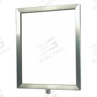 LAWRENCE METAL Acrylic Sign: No Legend Message, 14 in Overall Lg, 11 in Overall Wd (MPN FRAME-NOSC-1S-1114HD-V). Key specifications — attr193638: LAWRENCE METAL; attr982154: Spigot Adapter; attr982155: No Legend; attr982153: Traditional Posts; attr982157: Acrylic.