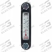 Oil Level Gauge: 5.9 in Body Ht, 1/2"-13, 5 in Mounting Centers, 212°F Max. Temp Rating (MPN 221199). Key specifications — Brand: LENZ; Includes Thermometer: Thermometer Included; Seal Material: Buna N.