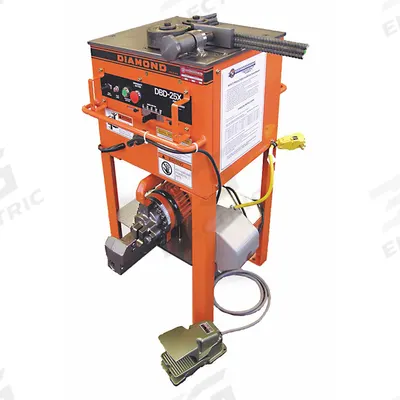 BN PRODUCTS USA Portable Rebar Bender Combo: #6 Max. Cut Size, #7 Max. Bend Size - Stationary Corded Rebar Cutters & Benders