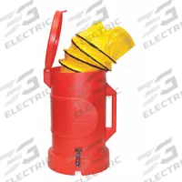 AIR SYSTEMS INTERNATIONAL Duct Canister: 26 in Lg, 12 in Outlet Dia, For Use With CVF Series Fan (MPN CVFCAN1225). Key specifications — attr660960: Polyethylene; attr660954: Orange; attr660953: Duct Canister; attr660955: CVF Series Fan; attr660957: Handle; attr798264: No; attr565188: AIR SYSTEMS INTERNATIONAL.