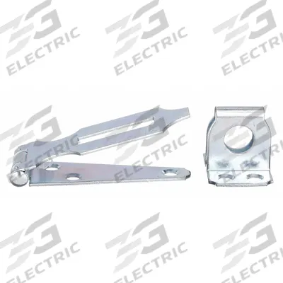 APPROVED VENDOR Hasp: Steel, 1 1/16 in Ht, 3 in Lg - Conventional Hasps