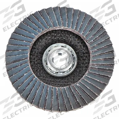 NORTON Flap Disc: Type 29, 4-1/2" x 5/8"-11, Zirconia Alumina, P120 Grit, Fiberglass Bk - High-Performance Flap Discs for All Metals