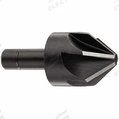 KEO Countersink: 100°, 6 Flute, 1/4 in Body Dia - Smooth-Finish Six-Flute Countersinks