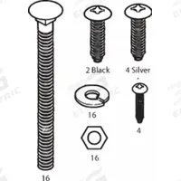 RUBBERMAID COMMERCIAL PRODUCTS Carts Caster Installation Kit: Fits Rubbermaid Commercial Brand (MPN FG4532L70000). Key specifications — For Use With Mfr. Model Number: FG451200BLA; Fits Brand: Rubbermaid Commercial; Product Type: Carts Caster Installation Kit; Brand: RUBBERMAID COMMERCIAL PRODUCTS.