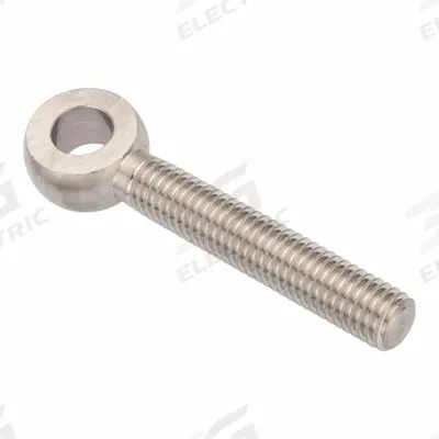 AMPG Fixed Rod End: Stainless Steel, Plain, 5 in Hole Center-to-End Lg, Right Hand - Stainless Steel Male Threaded Fixed Rod Ends