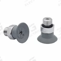 SCHMALZ Vacuum Pad Assembly: G1/8 in, 28.2 mm Pad Dia, NBR, 55 A, Gray, 17.2 mm Pad Ht (MPN 10.01.01.14116). Key specifications — attr1019168: 55 A; attr1019165: 10.01.01.14116; attr1019167: SCHMALZ; attr1019180: Gray.