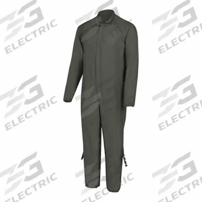 OBERON Flame-Resistant Coverall: 8 cal/sq cm ATPV, Unisex, 5XL, Regular - Category 2 Men's Coveralls