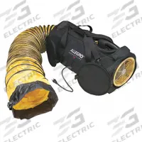 ALLEGRO Confined Space Blower: 115 V AC, 8 in Duct Dia, 1/4 hp Horsepower, Black/Yellow, 115 V AC (MPN 9535-08L). Key specifications — Brand: ALLEGRO; Operating Voltage: 115 V AC.