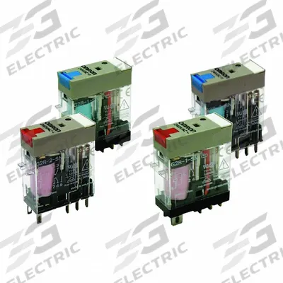 OMRON General Purpose Relays: 120V AC, DPDT - Socket-Mounted Relays