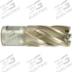 CLE-LINE Cobalt Annular Cutter: 11/16 in Cutter Dia, 1 in Max Cutting Dp, Pilot Pin Included, Bright (MPN C34133). Key specifications — attr253884: Yes; attr253885: Bright; attr253886: High Speed Steel-Cobalt; attr253888: Decimal Inch; attr277149: CLE-LINE.