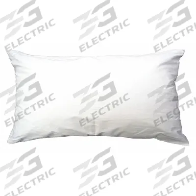 R & R TEXTILE Pillow: Cotton, 37 in Overall Lg, 21 in Overall Wd, 33 oz Fill Wt - 100% Cotton-Cover Pillows
