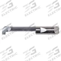 MICRO 100 Boring Bar: Reverse Boring, 5/16 in Shank Dia., Bright (Uncoated), Right Hand (MPN QRB-2301250)