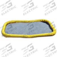 ULTRATECH Filter Berm Pad: Fuel/Grease/Hydrocarbons/Oil, 30 in x 42 in, 1 Pads, Gray/Yellow (MPN 6541). Key specifications — Color: Gray; Brand: ULTRATECH.