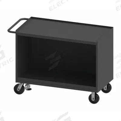 WESTWARD General Purpose Steel Mobile Workstation: 54 1/8 in x 24 1/4 in, Steel - Single Compartment Mobile Cabinet Benches
