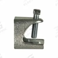 Beam Clamp: Malleable Iron, 1/2"-13 Thread Size, 2.33 in Overall Lg, 200 lb Load Capacity (MPN 2510). Key specifications — Load Capacity: 200 lb; Overall Length: 2.33 in; Overall Width: 2.48 in; Overall Height: 2.19 in; Material: Malleable Iron; Thread Size: 1/2"-13; Mounting Location: Beam; Standards: cULus Listed.