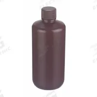 APPROVED VENDOR Laboratory Bottle: HDPE, 250 mL, 250 mL, Amber, 24-410 mm Screw Closure Size (MPN 209128). Key specifications — Body Color: Amber; Closure Attached: Attached; Brand: APPROVED VENDOR; Pre-Cleaned: None; Closure Included: Yes.