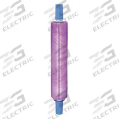 GOODWRAPPERS Stretch Wrap Film: 80 ga Gauge, 15 in Overall Wd, 1,000 ft Overall Lg, Purple, 1-Side (MPN 15A844). Key specifications — Brand: GOODWRAPPERS; Color: Purple.