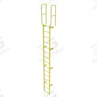 TRI-ARC Ladder,Walk-Thru Fixed,Steel,15-Rung: 18 ft Overall Ht, 28 in Overall Wd, Steel, 15 Rungs (MPN WLFS0215-Y). Key specifications — Brand: TRI-ARC; Number of Sections: 1.