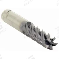 WIDIA HANITA Square End Mill: Carbide, AlTiN Coated, 5 Flute, 3/4" Mill Dia, 2-1/4" LOC, 5" OAL (MPN 5V1E19007SV)